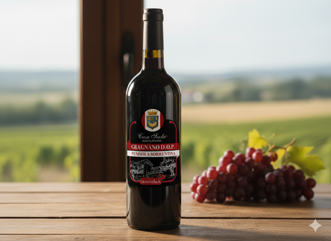 Bottiglia di rosso frizzante 0,75 lt